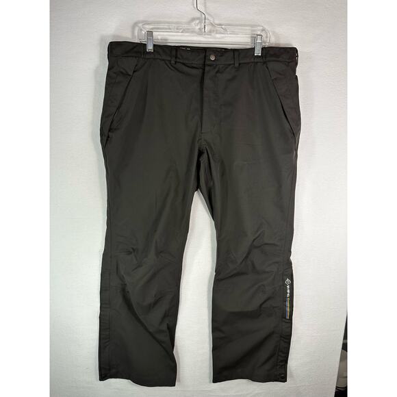 Oscar Jacobson WPS Golf Rain Pants Black Windbreaker Rain Protection Size XL - Picture 12 of 12
